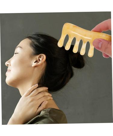 Coolhiya Massage Brush Set - 2-Piece Scalp Relaxation and Gua Sha Tools for Ultimate Hair Care and Stress Relief - Buy Online on GoSupps.com