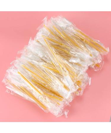 Darmlly 100 Individually Wrapped Disposable Toothbrushes - Perfect for Adults & Kids - Ideal for Travel & Toilets - Fast International Shipping - Buy Online on GoSupps.com