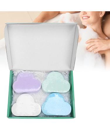 4-Piece Moisturizing Essential Oil Bathing Salt Ball Set | Refreshing Plant Extract Gift Idea for Women | Perfect Birthday Gift for Girlfriend - Buy Online on GoSupps.com