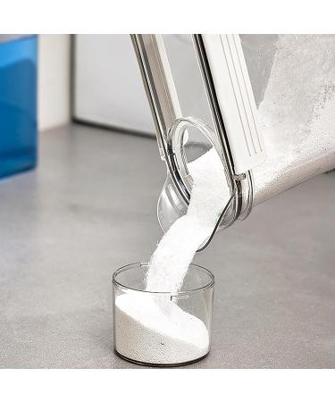 Laundry Detergent Dispenser | Washing Powder Storage with Measuring Cup | Large Capacity Organizes Liquid Powder Detergent Container Storage Box for Fabric Softener Pack of 1 - Buy Online on GoSupps.com