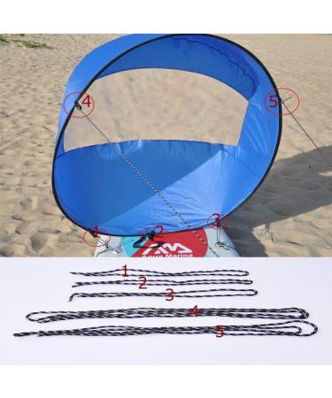 AUNAZZ 42 Downwind Wind Sail Kit for Kayak Canoe - Easy Setup, Compact & Portable - Buy Online on GoSupps.com