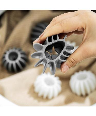 luckaide Dryer Balls Pack of 10 Wash Balls for Down Jackets Washing Ball for Washing Machine Reusable Dryer Ball Dryer Balls Tumble Dryer Ball for Clothes Cleaning (6 x 4 cm) - Buy Online on GoSupps.com