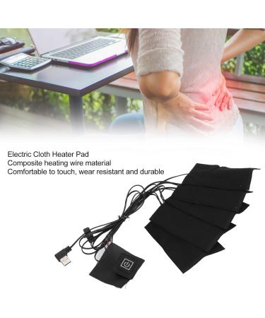 NATUDECO Electric Fabric Heater | Adjustable USB Heating Cushion | Portable Foot Warmer Pillows for Men & Women - 3 Gears Temperature - Buy Online on GoSupps.com