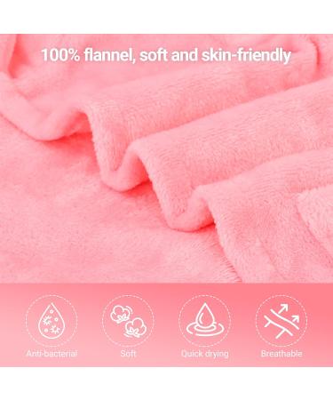 Wytbaby Soft Flannel Bathrobe for Baby Girls & Boys | Quick Dry Hooded Robe | 3-12 Months Pink Pony - Buy Online on GoSupps.com