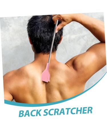 Minkissy Retractable Back Scratcher - Oversized Long Handle Pink Body Massager | Durable 20.5x4cm Claw Tool - Perfect Gift for Adults - Buy Online on GoSupps.com
