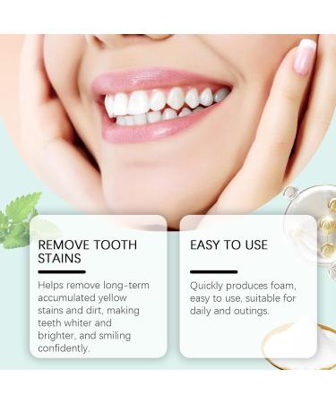 Chewable Toothpaste Tablets Whitening Toothpaste Helps Maintain Healthy Gums Strengthens & Whitens Teeth Fresh Breath - Buy Online on GoSupps.com