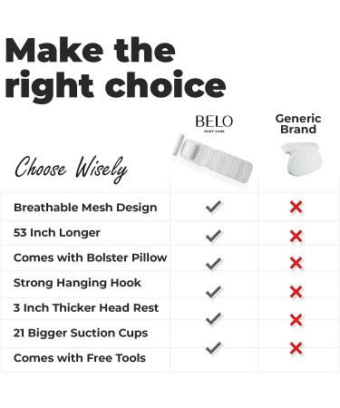 X-Large Luxury Full Body Bath Pillow - Air Mesh for Tub Neck and Back Support - Buy Online on GoSupps.com