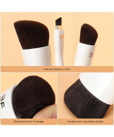 Premium Makeup Brushes Set - Foundation Concealer Dual-Ended Eyebrow & Eyelash Brushes for Flawless Application - International Shipping Available - Buy Online on GoSupps.com