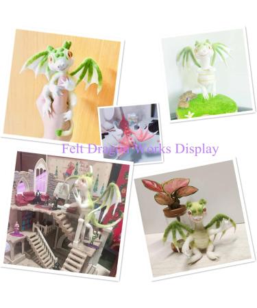 DEUXPER Needle Felting Kit: Beginner DIY Wool Felt Dragon Set for Adults & Kids - Buy Online on GoSupps.com
