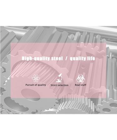 Jiuke Professional 9-Piece Stainless Steel Nail Care Manicure Set for Women - Nail Clippers, File, Grooming Kit in Pink Travel Case - Buy Online on GoSupps.com