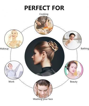 4Pcs Hair Claw Clips for Women and Girls 4.1 Inches Extra Large Claw Clips for Long Thick Hair Durable Resin Material with a Non-Slip Strong Grip-Square Hair Claw Clip suitable for any occasion. brown - Buy Online on GoSupps.com