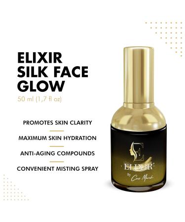 Instant Skin Tightening Glow Mist Spray - Collagen Booster & Fine Lines Reducer | Lightweight Silk Extract 1.7 fl oz - Shop Internationally - Buy Online on GoSupps.com