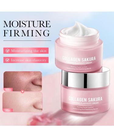Sakura Skin Care Sets & Kits | Collagen Face Care for Intensive Moisturizing & Skin Repair | Complete Skincare Routine with Cleanser Toner Serum Eye Cream & Facial Masks - Buy Online on GoSupps.com