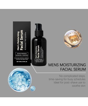 Men's Moisturizing Cream 118ml Light Natural Moisturizing Lotion | Natural Face Cream | For Daily Use Day & Night Makeup Travel Spa Sun & After Sun - Buy Online on GoSupps.com