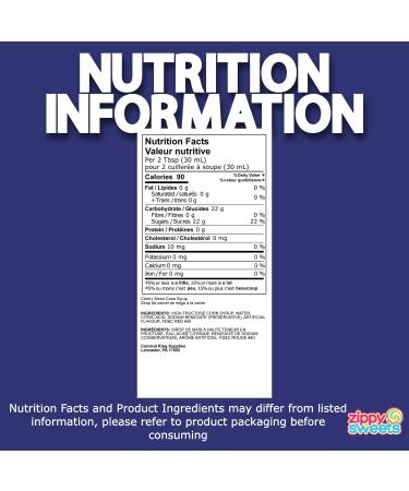 ZippySweets - Cherry Snow Cone Syrup with Complimentary Pump 1 Gallon - Makes up to 128 Delicious Shaved Ice Treats - Perfect Shaved Ice Syrup for Parties and Gatherings - Buy Online on GoSupps.com