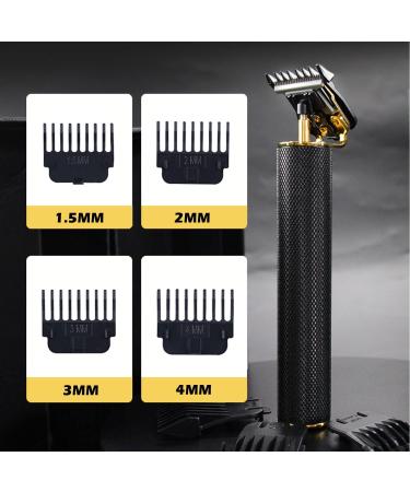 Premium Cordless Hair Clippers for Men - Rechargeable T Blade Trimmer & Beard Shaver Kit with Guide Combs - International Shipping Available - Buy Online on GoSupps.com