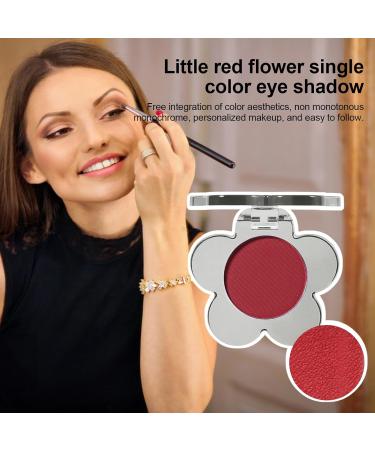 Eyeshadow Singles - Shimmer Eyeshadow - Eyeshadow Makeup Highlighter Matte Flower Shape Eye Shadow Long Lasting Wear Glitter Primer Palette 118 - Buy Online on GoSupps.com