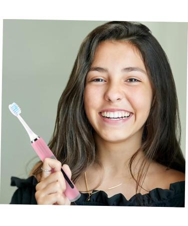 Buy NOLITOY 3 Sets Electric Toothbrush - Soft Bristle Portable & Kid-Friendly USB Toothbrush in Pink | Ideal for Home Use - Buy Online on GoSupps.com