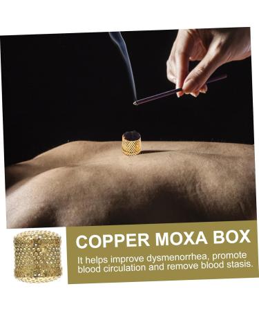 Homsfou 20 Stk Smoker's Chinese Patch Massage Tools - Moxibustion Heat Box with Metal Container | Functional Protection & Thicker Design - 3.5x3.5cm (2 Pcs) - Shop Internationally! - Buy Online on GoSupps.com