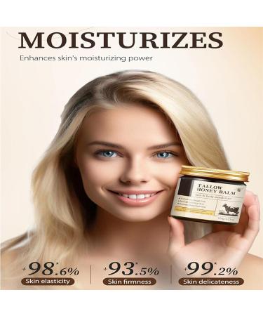 Beef Tallow for Skin Ultra Nourishing & Hydrating Face & Body Moisturizer Deeply Replenishing Reduces Fine Lines Supports Skin Barrier Promotes Elasticity Non-Greasy for All Skin Types 4.23 oz - Buy Online on GoSupps.com
