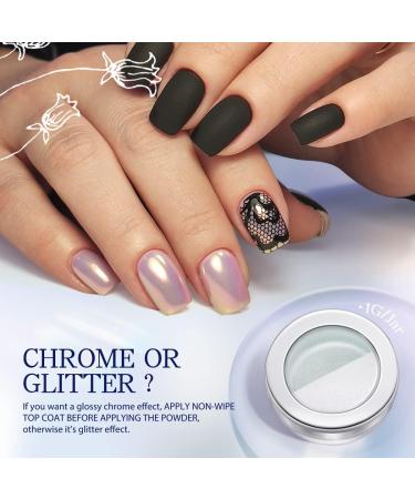 PrettyDiva Mermaid Chrome Nail Powder - Aurora Iridescent Pigment for Nail Art - Buy Online on GoSupps.com