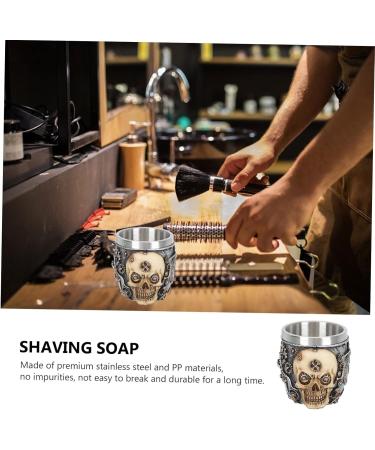Beavorty Shaving Foam Shell Razor Set - 2 Piece Men's Soap & Shaving Cream Tools for Ultimate Shave Experience - Buy Online on GoSupps.com