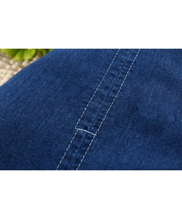 KIDSCOOL SPACE Baby Girl Jean Overalls Toddler Denim Cute 3D Bunny Outfit 18-24 Months Blue-1599 - Buy Online on GoSupps.com