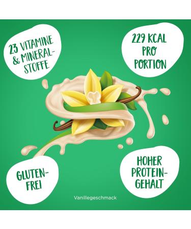 YOKEBE Active Shape Vanilla Passion - High Protein Meal Set for Weight Control | 250g (10 Portions) - Delicious Vanilla Flavor - Buy Online on GoSupps.com