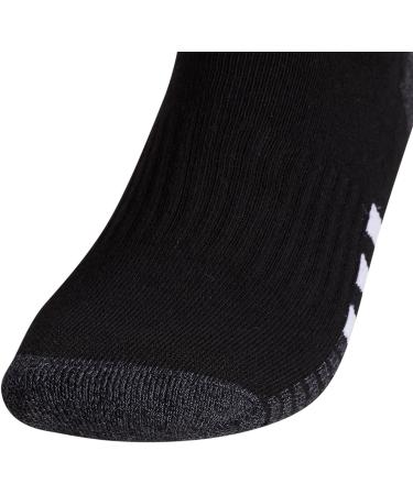 adidas Men's Cushioned 3.0 Quarter Socks - 3-Pack, Large, Black/Onix Grey/White - Buy Online on GoSupps.com