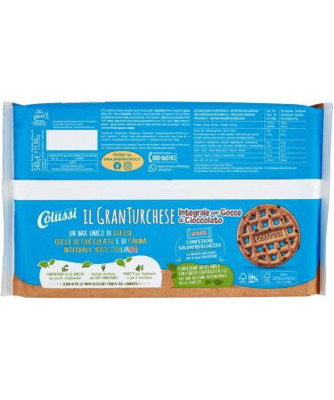  CAIYA Colussi Le GranTurquoise with Whole Flour and Chocolate Drops 6 Servings Safefreshness 340g - Buy Online on GoSupps.com