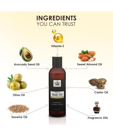 JAX OF LONDON Jax of London 400ml Body Oils for Millionaires 200ml and Oriental 200ml for Women Inspired Body Oil Moisturizing Skin Oil Body Oil - Buy Online on GoSupps.com