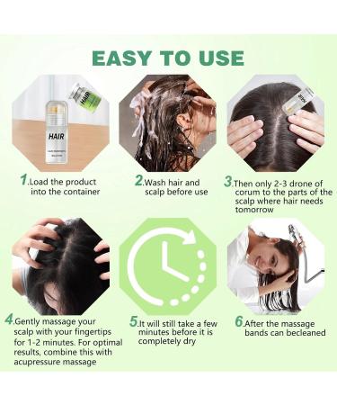 Syst me de repousse des cheveux s rum de croissance des cheveux s rum de croissance des cheveux micron pour amincir la perte de cheveux traitement pour plus pais renforce les racines renforce b - Buy Online on GoSupps.com