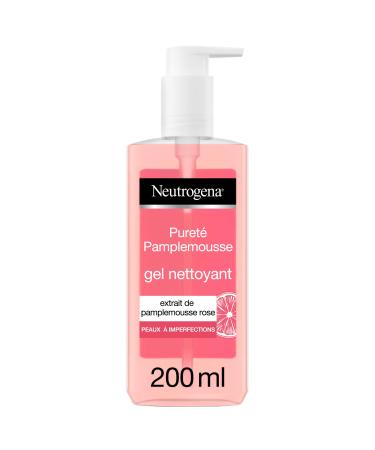 Neutrogena Pink Grapefruit Face Wash, Anti-Imperfection, 1 Pump Bottle of 200 ml