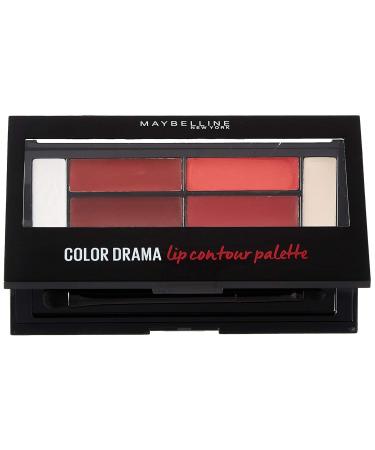 Maybelline New York Lip Palette - Color Sensational Lip Contour Palette Crimson Vixen | International Shipping Available - Buy Online on GoSupps.com