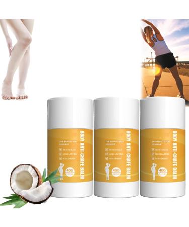 Orgrul 3 pieces antichafing thigh stick 40 g the antiwound friction stick that protects your skin antifriction cream sports antichafing stick body creams external antifriction cream antichafing thighs