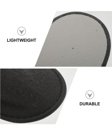 Milist Disposable House Shoes - Travel Cotton Slip-Ons Washable & Foldable Spa Footwear for Guests Hotels & Offices - Light Gray (20 Pieces) - Buy Online on GoSupps.com
