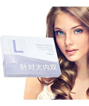 Double Eyelid Tape | Invisible Eyelid Stickers - Waterproof Makeup Long-lasting Natural Eye Lift Strips For Women Single Eyelid Hooded Eyes - Buy Online on GoSupps.com