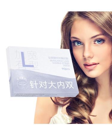 Eye Lift Strips Invisible Natural Eyelid Stickers - Instant Eyelid Lift Water Resistant Eye Lift Strips Long Wear Natural Fiber Eyelid Tape For Single Eyelid Hooded Eyes Frifer