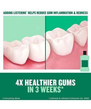 Listerine Freshburst Antiseptic Mouthwash - Fight Bad Breath, Plaque & Gingivitis - 500 mL (Pack of 2) - Buy Online on GoSupps.com