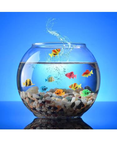 Shop Cobee 20-Piece Artificial Floating Fish for Aquarium | Realistic Tropical Fish Decorations & Bathing Toys - Buy Online on GoSupps.com