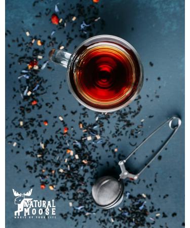 Global Natural Moose Tea Trotters | Premium Loose Leaf Tea |Honolulu A flavored blend of fruit and herbal teas that tastes like sweet orange bergamot and tropical fruity flavors | 100g Honolulu | Orange bergamot and tropical flavour 100 g (Pack of 1) - Buy Online on GoSupps.com