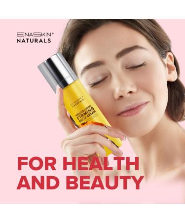 Enaskin Naturals Hibiscus and Honey Firming Cream - Skin Tightening Belly Cream for Loose Skin Cellulite & Stretch Marks - Anti Aging Body Moisturizer for Stomach Thighs & Butt - 3.38 Fl Oz Gold 100mL - Buy Online on GoSupps.com