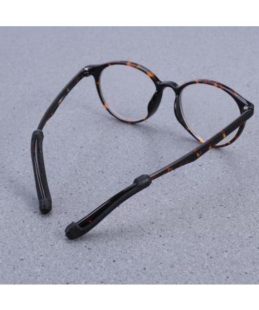 Gleavi Silicone Glasses Holder - 4 Pairs Non-Slip Ear Pads & Accessories for Sunglasses - Anti-Silicone Ear Clips - Black - Buy Online on GoSupps.com