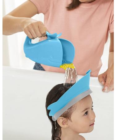 Skip Hop Moby Bath Visor for Kids - Blue | Baby Shower Cap Shield - Buy Online on GoSupps.com