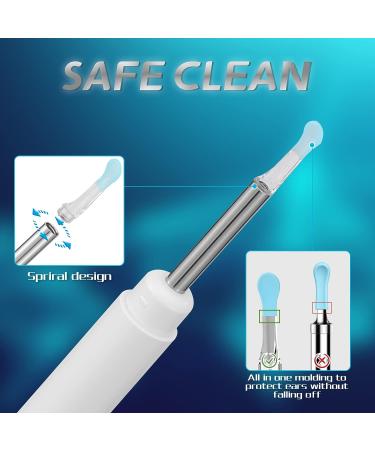 Wireless Earwax Otoscope with Charging Station and 14 Cleaning Tools | 3M High-definition Camera | 3-level LEDs | for iOS & Android - Buy Online on GoSupps.com