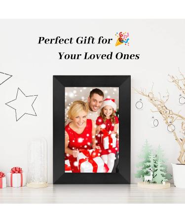 8 Inch WiFi Digital Photo Frame - HD Touch Screen, Smart Cloud Frame with 8GB Storage - AiMOR APP for Easy Remote Sharing - Buy Online on GoSupps.com