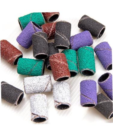 MERRYHAPY 1 Set Nail Polish Set White Sanding Bands for Nail Drill Nail Kits Manicure Tools Professional Nail Drill Manicure Buffing Sanding Bands for Nail Drill Fine Grit Nail Tool Alloy - Buy Online on GoSupps.com