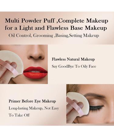 Daubigny 6 PCS Soft Triangle Powder Puff Set - Nude | Makeup & Beauty Tools - Buy Online on GoSupps.com