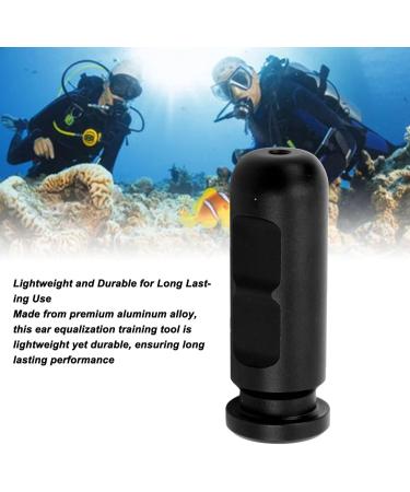 Buy Ear Equalization Training Tool - Aluminum Alloy Ear Pressure Balance for Snorkeling & Diving Beginners (Black) - International Shipping Available - Buy Online on GoSupps.com