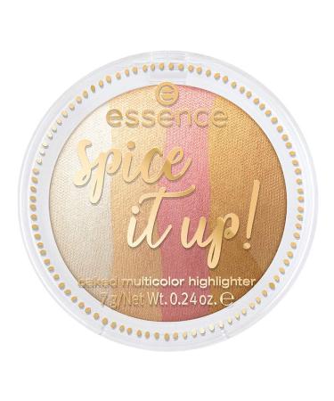 essence Essence Spice it up! Baked Multicolor highlighter n 01 more is more Contents: 7 g of multicolor highlighter powder